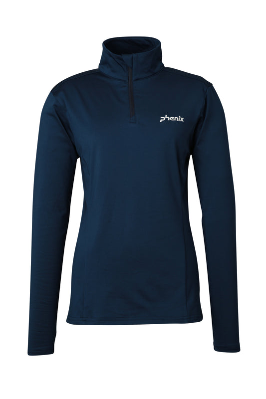 Women's Basic Set-In Sleeve 1/2 Zip Tee